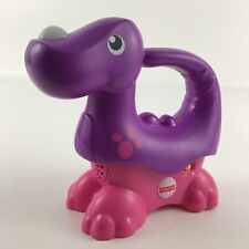 Fisher Price Roar N Glow Dino Light Up Horn Sounds Baby Toy Musical Sensory