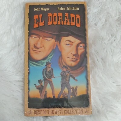 El Dorado VHS Hi-Fi Sealed John Wayne Robert Mitchum Western Paramount Studios Foto 1 de 4