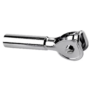 Standard Roller Tip Tops- Polished Silver - Picture 1 of 1