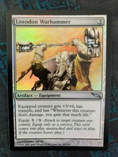 Loxodon Warhammer Foil Mirrodin Mtg Magic the Gathering
