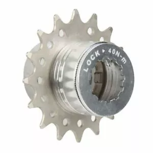 Single Speed Urban Fixie Bike rear gear Cassette Conversion Kit Silver 18T Mr C - Picture 1 of 1