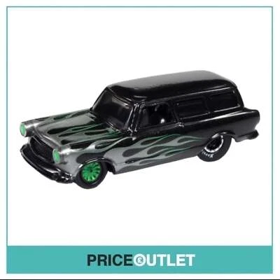 Johnny Lightning Street Freaks - negro con llamas 1960 AMC Rambler Wagon personalizado Foto 1 de 2