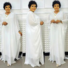 Dubai Women Muslim Abaya Chiffon African Dashiki Dress Oversize Moroccan Gowns