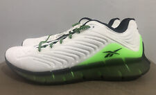 Reebok Zig Kinetica Running Shoes White/Solar Green FZ3101- Men’s size 10.5