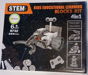 STEM kids educational learning blocks kit R732- 254 PCS With Wireless Control - Picture 1 of 6