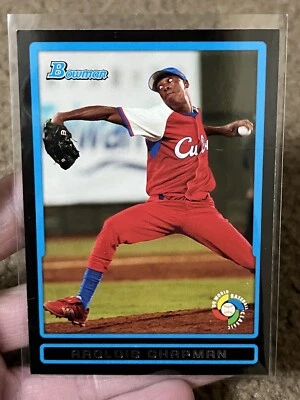 2009 Bowman #BW12 Aroldis Chapman Rookie WBC Prospects - Image 1 of 2