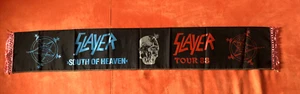 Scarf Slayer Tour 1988 ๐ฅ South of Heaven Thrash Metal Original Concert - Picture 1 of 2