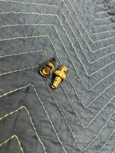 BNC Male to RCA Female Adapter, Pair (2 pcs) - Picture 1 of 3