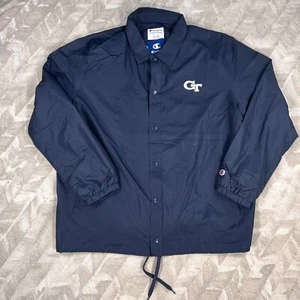 Georgia Tech Chaquetas Amarillas NCAA Hombres Campeón Clásico Entrenadores Chaqueta XXL 2XL - Imagen 1 de 9