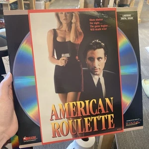 AMERICAN ROULETTE Laserdisc LD VERY RARE ANDY GARCIA vid mark Oop - Picture 1 of 3