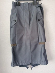 sacai mixed skirt grey size 0 length 33 inches - Picture 1 of 15
