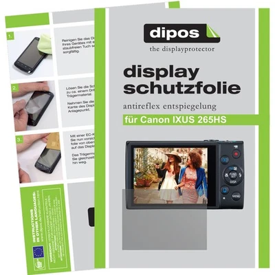 6x Screen Protector for Canon IXUS 265 Protection Anti Glare dipos - Image 1 of 4