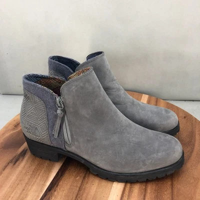 The North Face Bridgeton Mujer Gris Gamuza Botines Cremallera Impermeable Talla 10 Foto 1 de 4