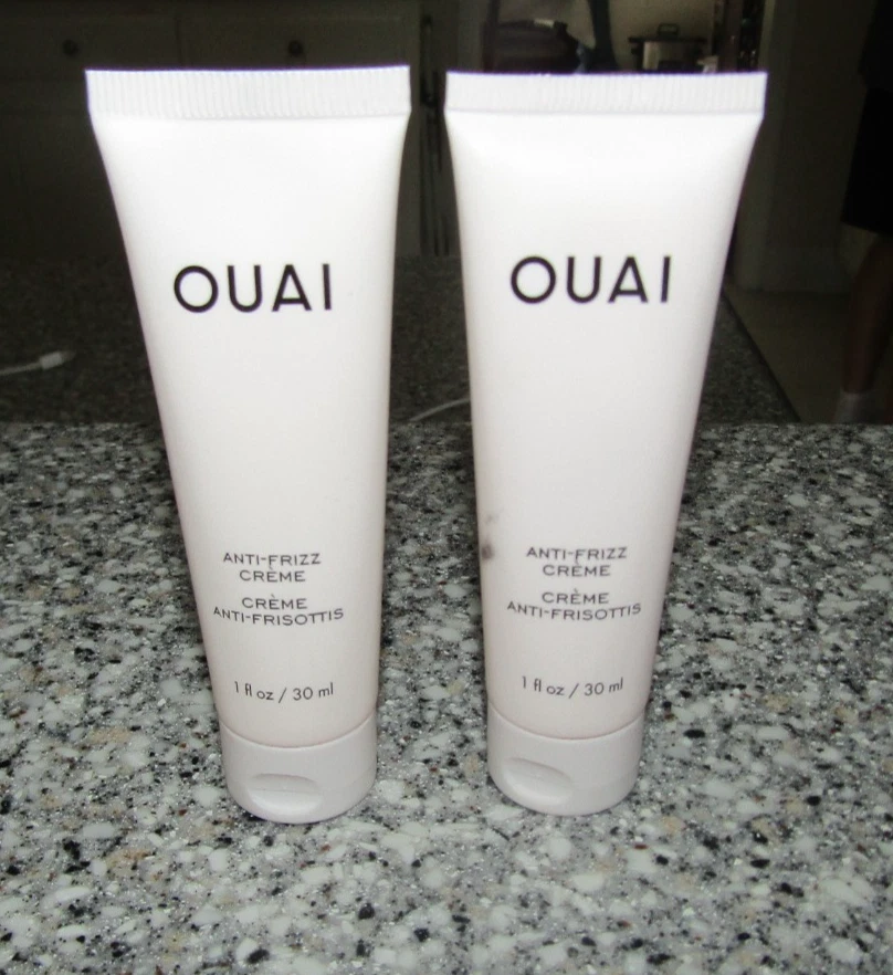 2 x Crema Anti Frizz Ouai 1 oz 30 ml Tamaño de Viaje NUEVO JUEGO SELLADO Foto 1 de 1