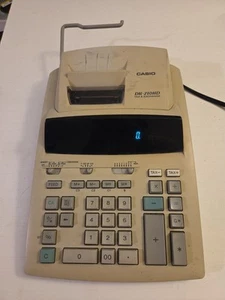 Casio DR-210HD Tax and Exchange calculator print adding machine Tested Working - Picture 1 of 6