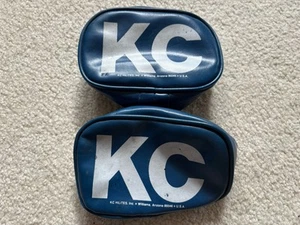KC HiLites Blue Soft Covers. KC-55G/Made In Japan/NOS. 4” X 6” - Picture 1 of 4