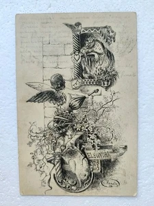 CARTOLINA viaggiata dei primi del'900 per Trieste - Imagen 1 de 3