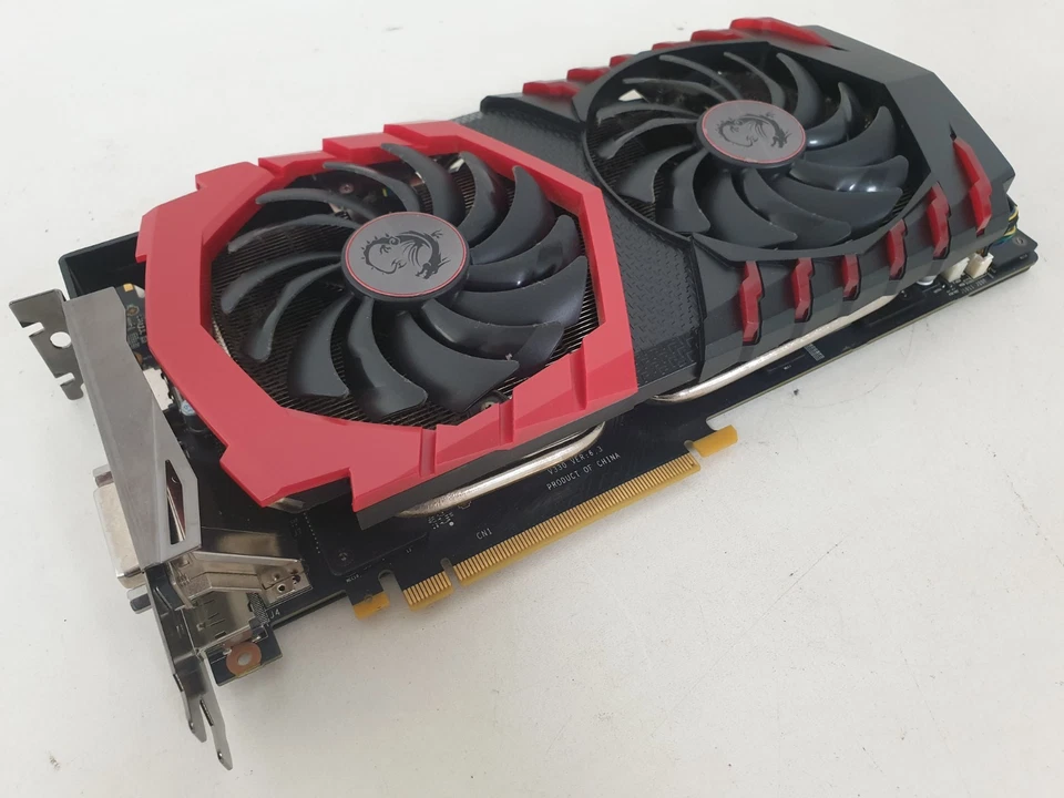 MSI Nvidia GeForce GTX 1070 Gaming X 8G Graphics Video Card Untested - Image 1 of 4