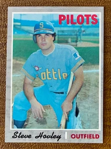 1970 Topps Baseball #514 Steve Hovley - Seattle Pilots - EX-MT - Picture 1 of 2