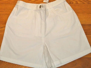 TALBOTS KIDS GIRLS WHITE SHORTS, SIZE 7, NEW WITH TAGS, U.S. FREE SHIPPING - Picture 1 of 2