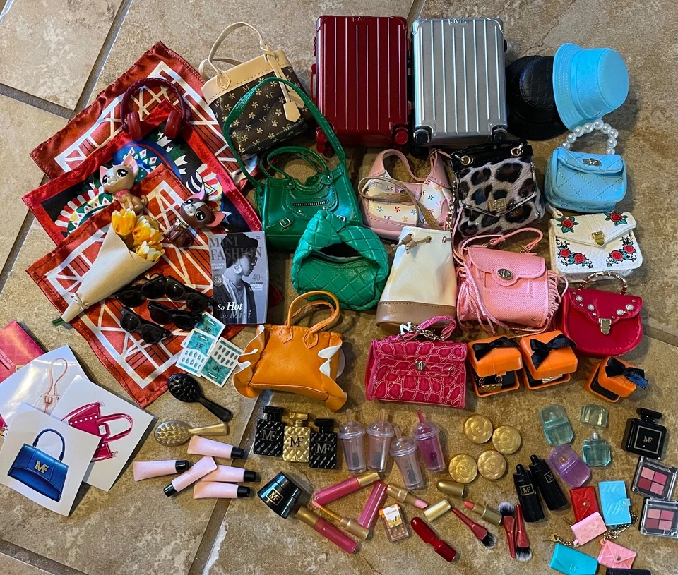 Zuru Mini Fashions Serie 1 y 2 Pick & Choose Carteras, Maquillaje y Accesorios Foto 1 de 1