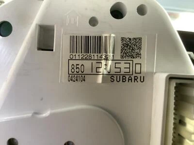 Used Speedometer Gauge fits: 2014 Subaru Xv crosstrek cluster MPH Base ID 85012F Foto 1 de 4