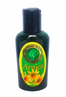 HIGH ALTITUDE ORGANICS Arnica Oil Extract-2oz-Pain Relief Arthritis Sore Joints Muscles Bruises Sprains