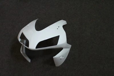 UNPAINTED WHITE FRONT UPPER HEAD NOSE FAIRING FOR HONDA CBR600RR 2003-2004 F5 03 - Image 1 of 3
