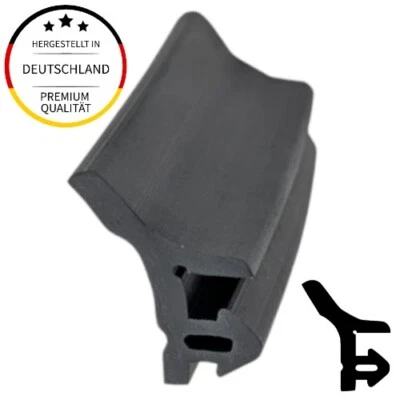 EINFACH-DICHTUNGEN.DE Mitteldichtung kompatibel für KBE oder Profine Gummi Farbe: Schwarz Menge: 5m