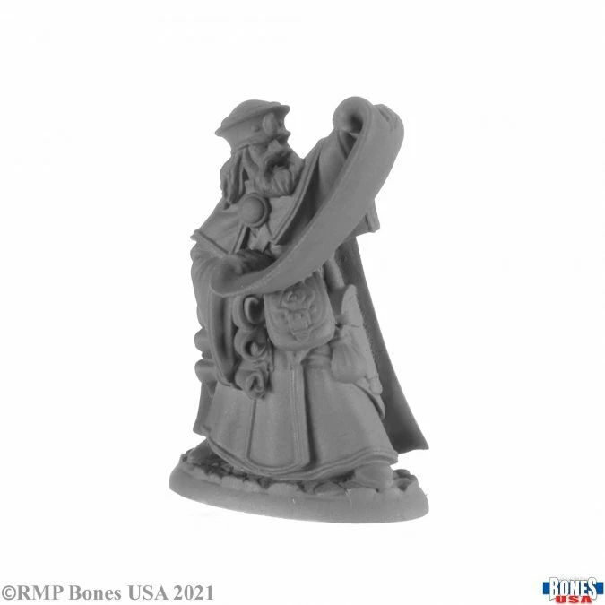 1x DAMRAS DEVERIL - BONES REAPER figurine miniature rpg jdr wizard mage 30007