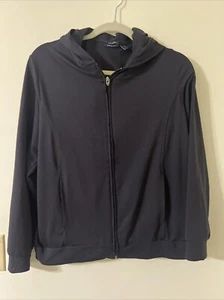 Izod Stretch Women's Medium Light Jacket Black - Picture 1 of 5