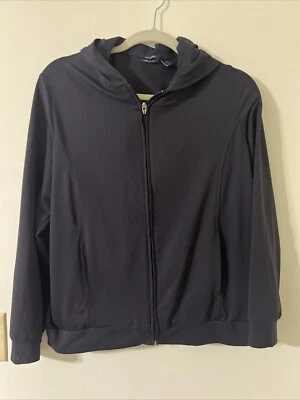 Izod Stretch Women's Medium Light Jacket Black - Image 1 of 4