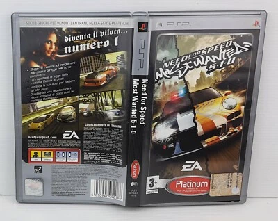 NEED FOR SPEED MOST WANTED 5-1-0 PSP PlayStation Portable UMD Italiano Usato - Immagine 1 di 3