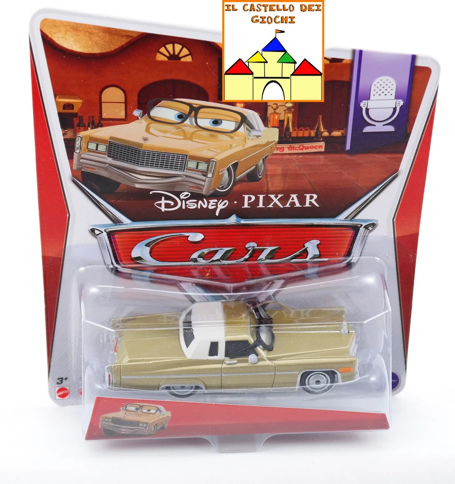 Mattel Disney Pixar Cars 1:55 Gioccatolo Auto (W1938)