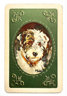Vintage Swap/Playing Card - Sweet Terrier Dog - Lucy Dawson Artist