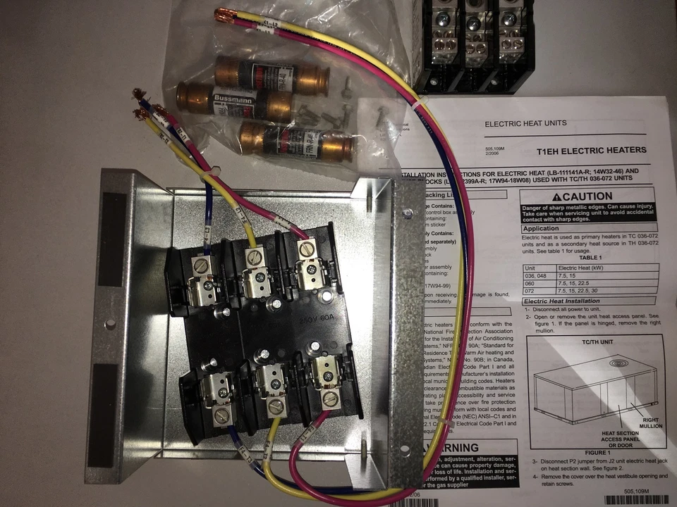 Lennox Armstrong Fuse Block 18W03 CIF4F040ANY-40A-Y Volts - 12AWG LB-112399K - Image 1 of 4