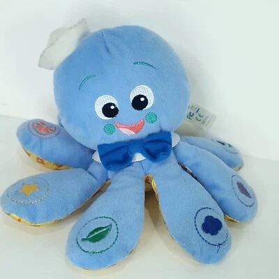 Baby Einstein OctoPlush Blue Octopus Musical Toy Developmental Soft Plush - Image 1 of 4