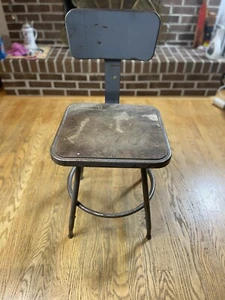 Inter-Royal Royal-Metal Industrial Seating Adjustable Stool Chair Architectual - Picture 1 of 6