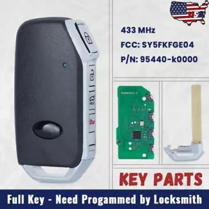 95440-K0000 for Kia Soul 2019 2020 2021 Smart Keyless Remote Key Fob Unlocked - Picture 1 of 5