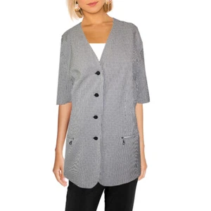 Chaqueta Business Look Casual con falda Blazer larga que reproduce figuras como nueva talla 44 - Imagen 1 de 3