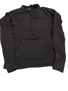 Burton AK Helium 1/4 Zip Stretch Flex Insulated Women’s S Black Jacket 21286 - Picture 1 of 15