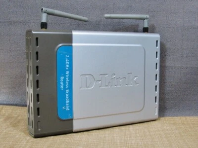 D-LINK AirPlus DI-614+ Wireless 22 Mbps Broadband Router Pre-owned - Image 1 of 4