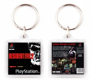 RESIDENT EVIL 2 PLAYSTATION PSX LLAVERO KEYRING - Imagen 1 de 1