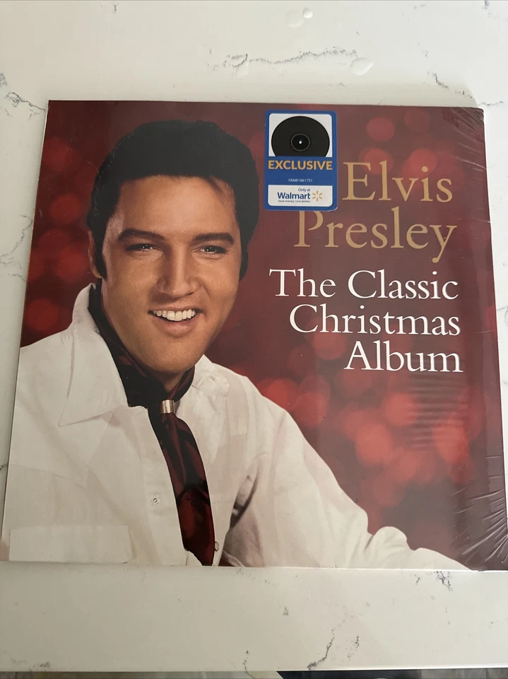 The Classic Christmas Album Elvis Presley Vinyl LP Record Walmart RCA
