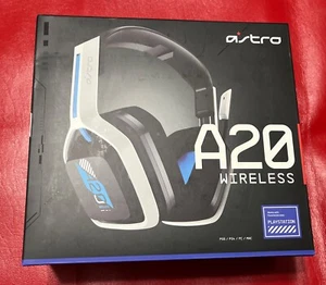 Auriculares Inalámbricos ASTRO Gaming A20 Gen 2 PlayStation 5 y 4 PC y Mac Blanco/Azul - Imagen 1 de 11