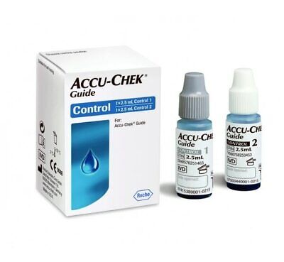 Accu-Chek Guide Blood Glucose Control Solution [ Level 1 & Level 2 ] • 25.46€