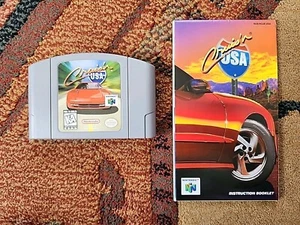 Cruis'n USA Nintendo 64 N64 Original Game with Manual | BEAUTIFUL SHAPE MUST SEE - Picture 1 of 10