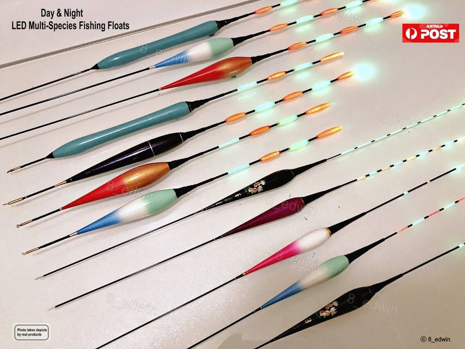 Electric Glow Bobber LED Day Night float Multi Species Fishing Floats Hairtail - image 1 of 4