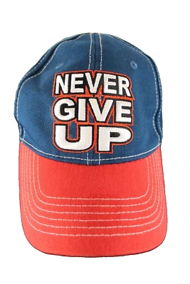Кепка рестлерская WWE John Cena Never Give Up U Can't C Me U Can't Stop Me синяя - Изображение 1 из 4