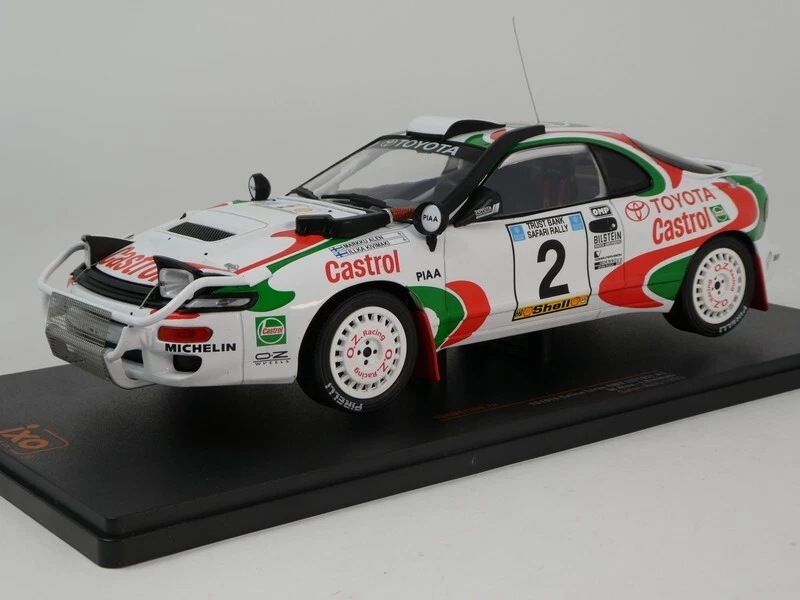 TOYOTA CELICA TURBO 4WD N.2 SAFARI RALLY 1993 ALLEN/KIVIMAKI 1 18 Ixo Model Auto